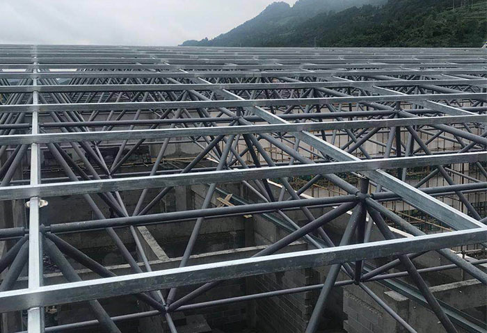 周口学校艺体楼网架
